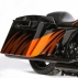2009-2013 STRETCHED SIDE COVERS EXTENDED HARLEY DAVIDSON