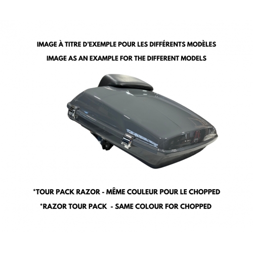 COULEUR - TOUR PACK POUR TOURING HARLEY DAVIDSON 2000 À 2024 COULEUR - TOUR PACK POUR TOURING HARLEY DAVIDSON 2000 À 2024